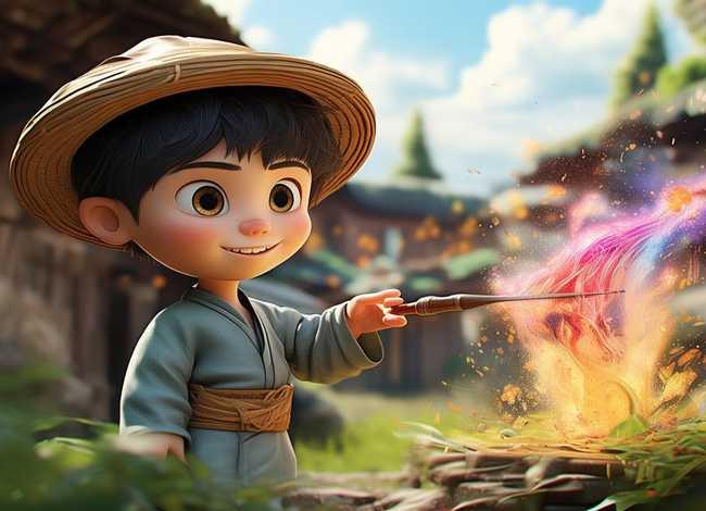 神笔马良故事简笔画（神笔马良故事简笔画怎么画）