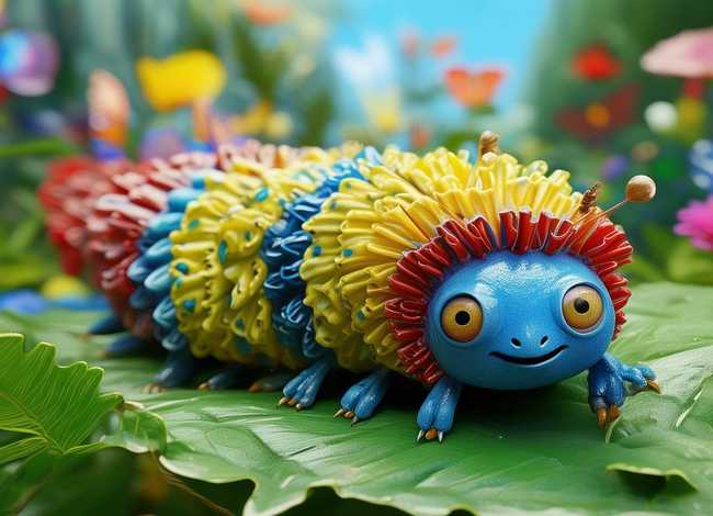 毛毛虫儿童故事 - 毛毛虫幼儿故事