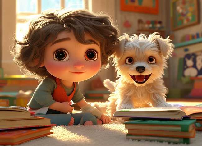 儿童关于狗狗的故事书、关于小狗的故事书