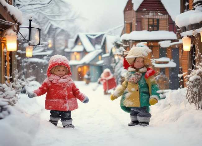 下雪的冬天儿童故事 下雪的冬天绘本故事