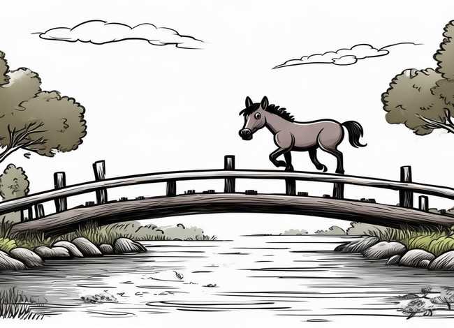 小马过河绘本故事简笔画(小马过河绘本故事简笔画图片) 小马过河绘本故事简笔画(小马过河绘本故事简笔画图片)