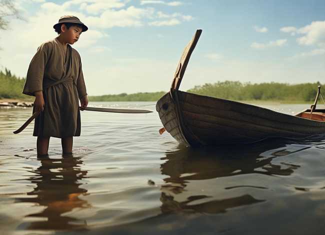 刻舟求剑寓言故事二年级带拼音 - 二年级刻舟求剑的故事视频