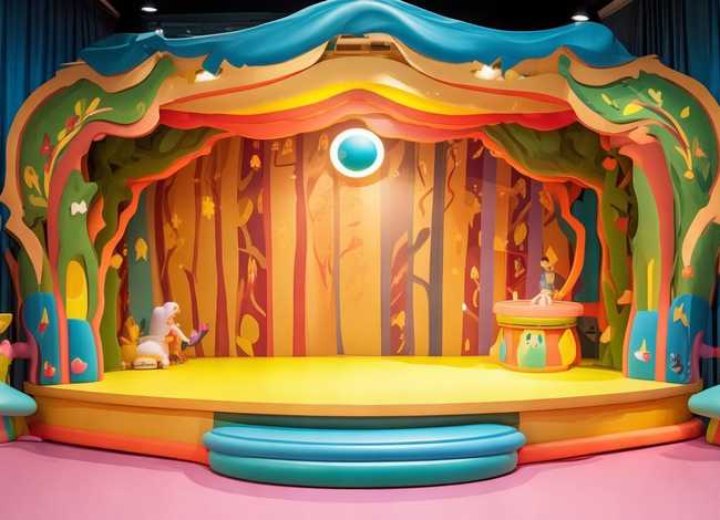 儿童舞台讲故事 幼儿园讲故事小舞台