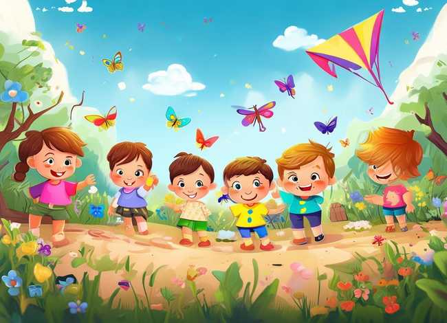 儿童插画图片卡通 - 儿童插画图片卡通可爱