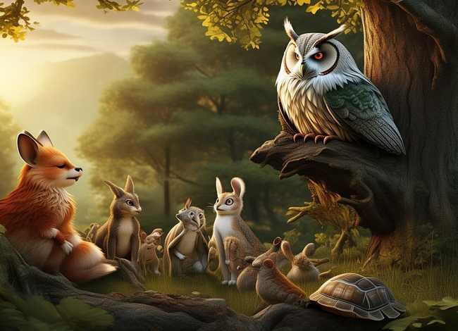 寓言故事的作文儿，寓言故事作文儿300字的