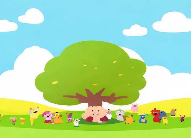 儿童故事简约版图画 - 儿童故事简约版