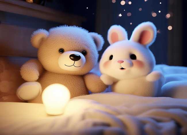 儿童故事视频小熊和小兔 睡前故事小熊和小兔子