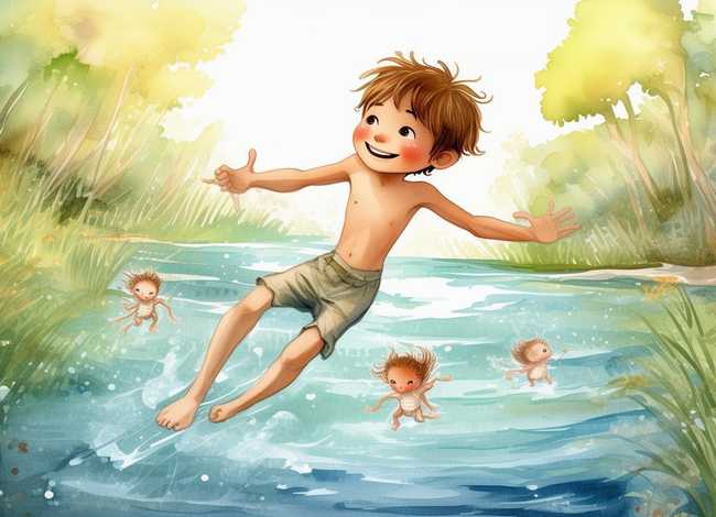 水孩子儿童故事 水孩子故事书