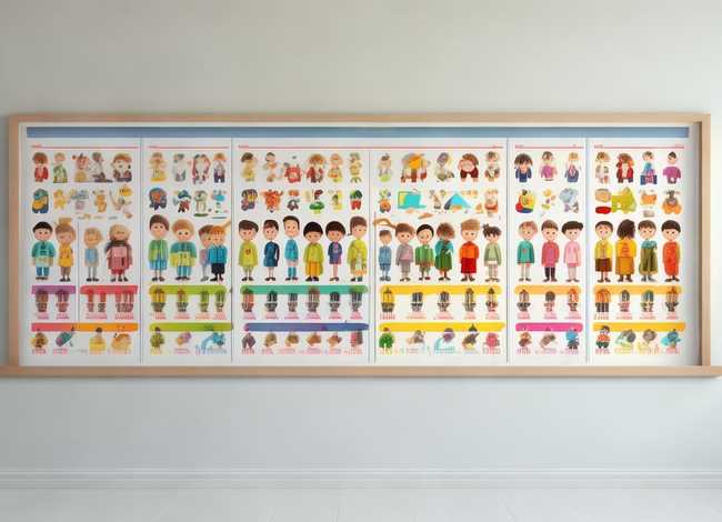 最新的儿童身高体重标准表 最新的儿童身高体重标准表图片