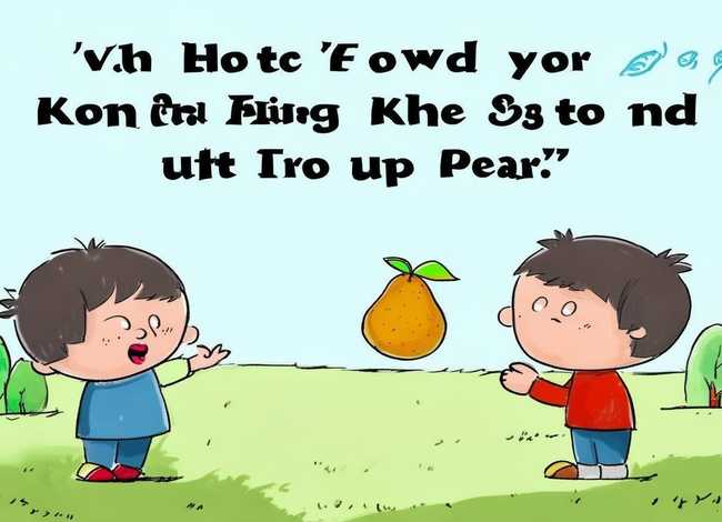 孔融让梨的故事儿童版图画 孔融让梨的故事配图简笔画