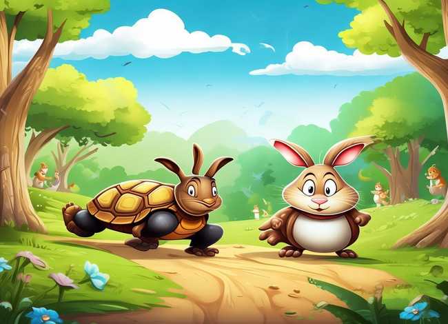 少儿故事龟兔赛跑讲解、少儿故事龟兔赛跑讲解教案 少儿故事龟兔赛跑讲解、少儿故事龟兔赛跑讲解教案