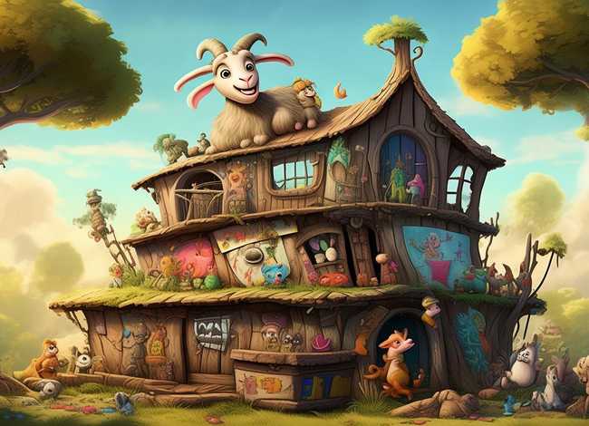 山羊的绘本故事（山羊的绘本故事内容）