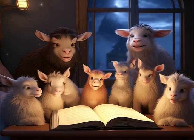 儿童睡前故事狼和七只小山羊（狼和七只小山羊睡前故事在线听）