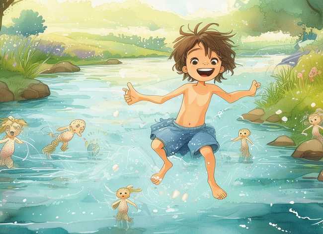 水孩子儿童故事 水孩子故事书