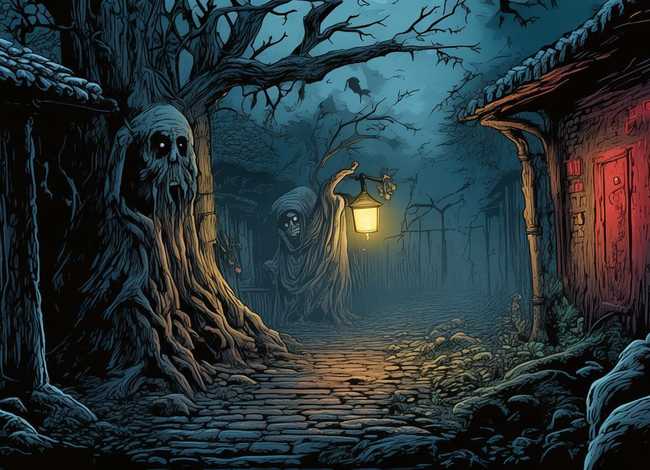 民间恐怖故事 - 民间恐怖故事漫画