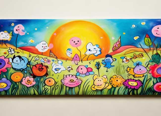 童话故事主题幼儿园绘画作品；童话为主题幼儿简笔画