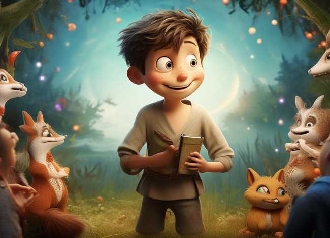 说谎小孩童话故事，说谎话的小男孩故事