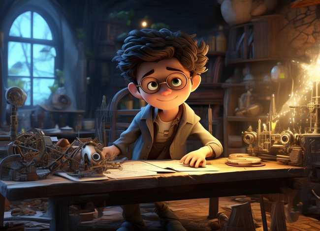 发明家的故事绘本 - 发明家的故事绘本图片