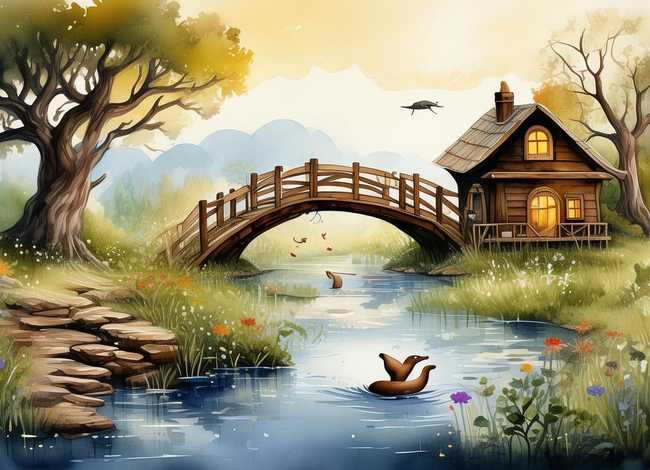 水彩故事（水彩小故事）