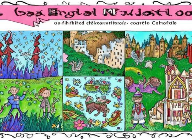 英语神话故事手抄报图片大全，英语神话故事手抄报图片大全四年级