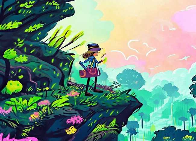 儿童故事画报自然探秘出版物号 - 自然探索故事