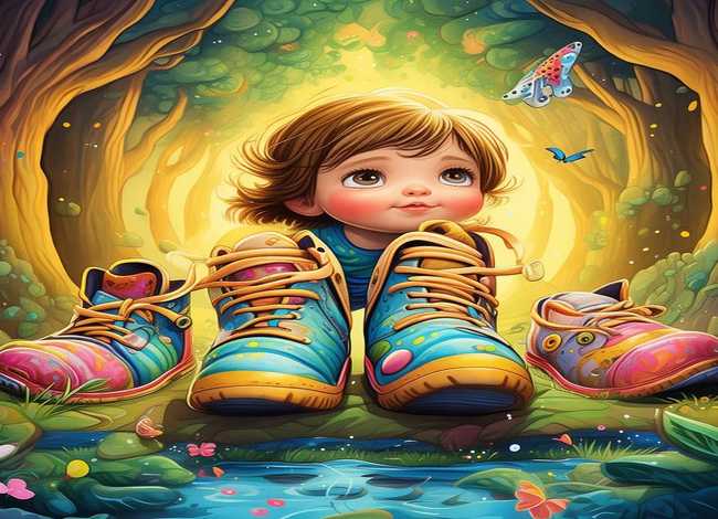 儿童鞋子故事动画、幼儿绘本关于鞋子的故事
