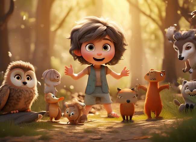 小朋友动物故事（小朋友动物故事短篇）