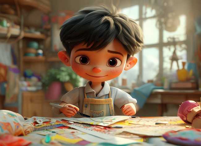 儿童故事裁缝小男孩（故事小裁缝下集）