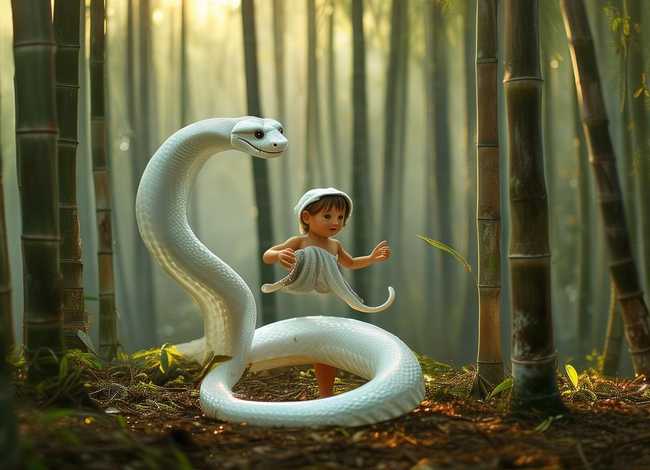 白蛇传儿童故事文本；白蛇传故事文字