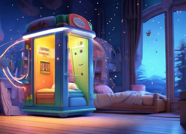 儿童睡前故事会飞行的电梯（睡前故事会飞的箱子）