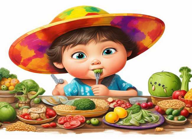 挑食的故事儿童故事（挑食的小故事书）