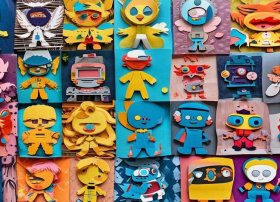 儿童动漫剪纸图片，儿童动漫剪纸图片大全