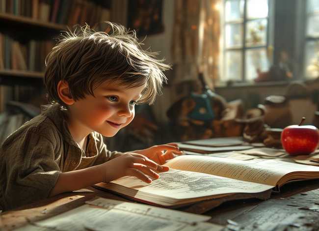 牛顿儿童故事 - 牛顿的儿时故事