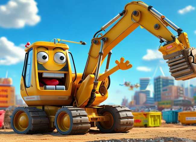 挖掘机儿童动画片大全又一个说话 - 挖掘机儿童动画片大全又一个说话的叫什么