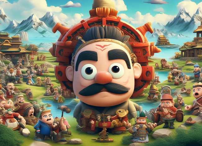 皮皮大王讲故事三国演义儿童版 - 故事大王皮皮三国演义视频