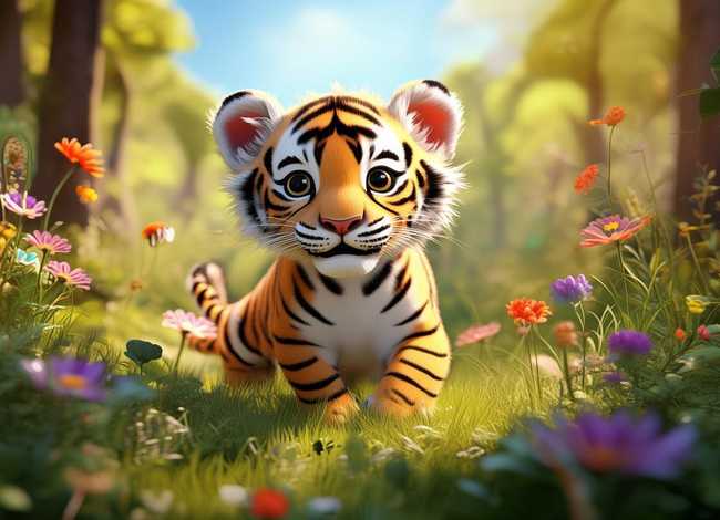 儿童小老虎故事3-6岁完整版、老虎幼儿故事大全文字版