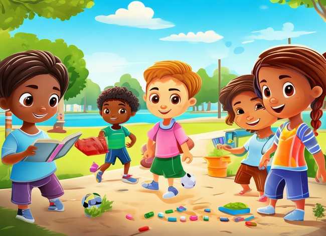 英语绘本故事制作四年级、我的一天英语绘本故事制作四年级