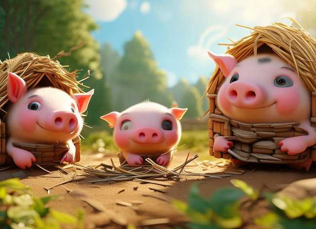 儿童故事音频大全三只小猪；少儿故事大全三只小猪