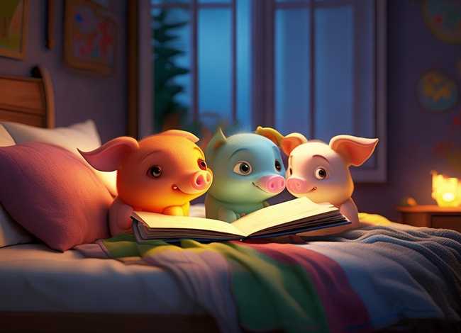 儿童故事大全睡前免费听三只小猪、少儿故事大全免费听故事三只小猪