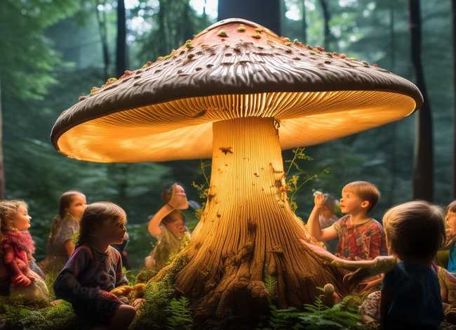 儿童故事视频蘑菇 - 蘑菇故事绘画视频