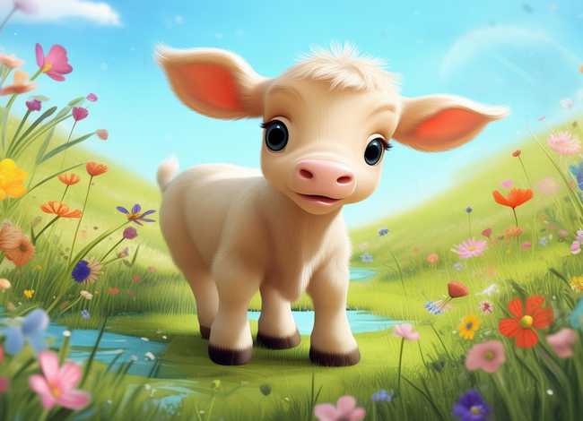 关于小牛的绘本故事;关于小牛的绘本故事图片 关于小牛的绘本故事;关于小牛的绘本故事图片