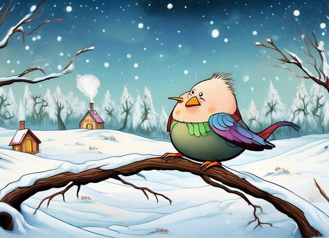 寒号鸟的故事儿童版、寒号鸟的故事简单版
