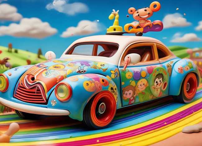 儿童故事车玩具，玩具汽车故事