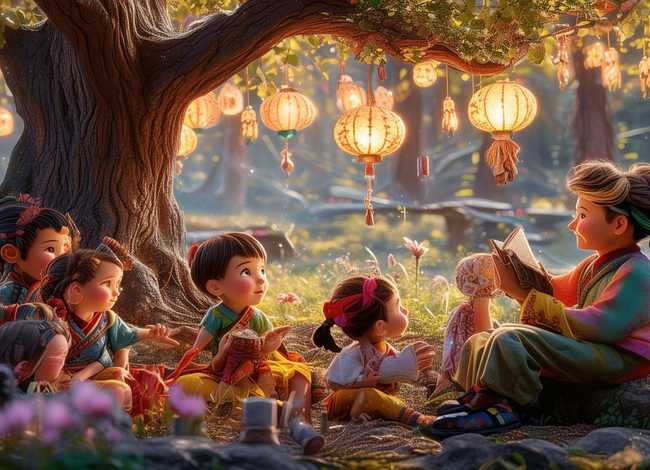 儿童诗词故事，幼儿诗词故事