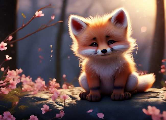 儿童故事小狐狸哭了，小狐狸哭了的故事视频