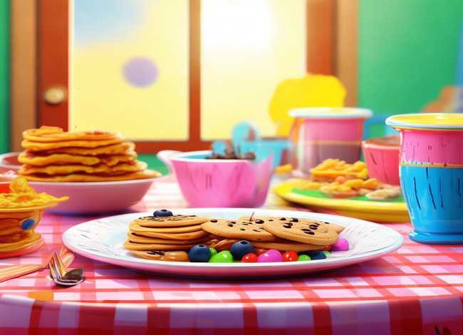 儿童早餐简笔画图片 儿童早餐简笔画图片彩色