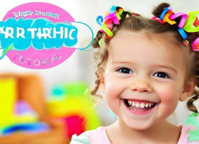 小朋友发带编发教程 - 儿童发带编发教程