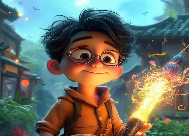 神笔马良儿童故事 少儿故事神笔马良