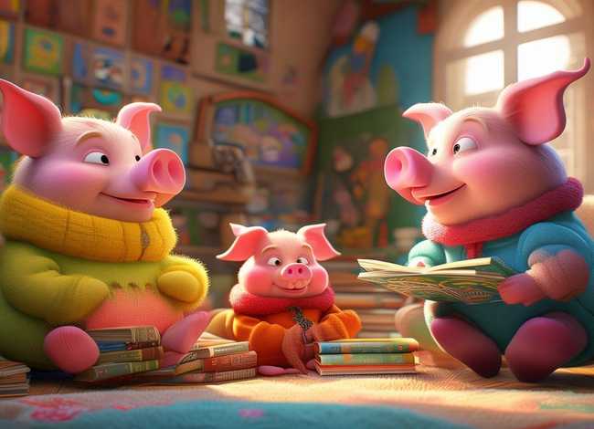 儿童故事三只小猪免费听；讲故事三只小猪在线听