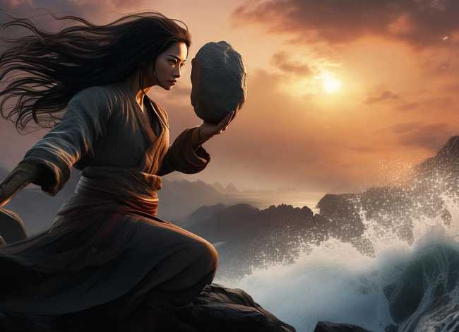 精卫填海故事ppt（精卫填海故事简介50字）